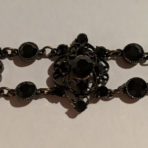 Black Crystal Bracelet